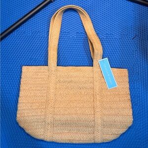 Draper James Natural Woven Tote